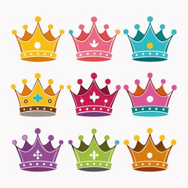 Crown Vektörü Sanat & İllüstrasyon Ayarları