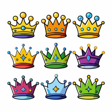 Crown Vektörü Sanat & İllüstrasyon Ayarları