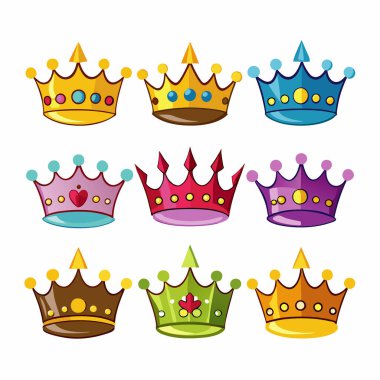 Crown Vektörü Sanat & İllüstrasyon Ayarları