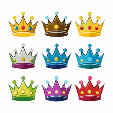 Crown Vektörü Sanat & İllüstrasyon Ayarları