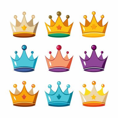 Crown Vektörü Sanat & İllüstrasyon Ayarları