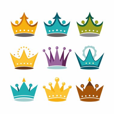 Crown Vektörü Sanat & İllüstrasyon Ayarları