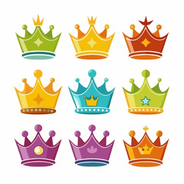 Crown Vektörü Sanat & İllüstrasyon Ayarları