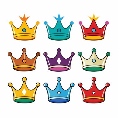 Crown Vektörü Sanat & İllüstrasyon Ayarları