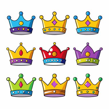 Crown Vektörü Sanat & İllüstrasyon Ayarları