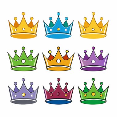 Crown Vektörü Sanat & İllüstrasyon Ayarları