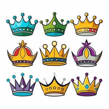 Crown Vektörü Sanat & İllüstrasyon Ayarları