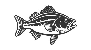 Balık Vektörü sanat ve illüstrasyon, Balık ikonu ve Balık Tasarımı