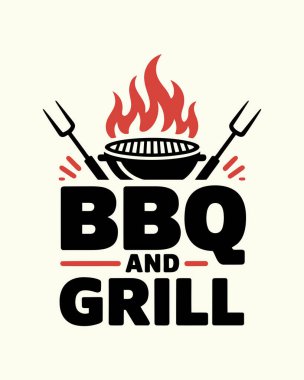  BBQ Tişört Tasarım Vektörü, Vektör Tişört Tasarım Şablonu