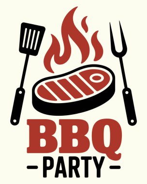 BBQ Tişört Tasarım Vektörü, Vektör Tişört Tasarım Şablonu