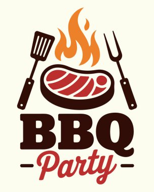 BBQ Tişört Tasarım Vektörü, Vektör Tişört Tasarım Şablonu