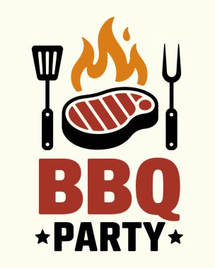 BBQ Tişört Tasarım Vektörü, Vektör Tişört Tasarım Şablonu