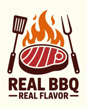 BBQ Tişört Tasarım Vektörü, Vektör Tişört Tasarım Şablonu