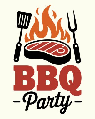 BBQ Tişört Tasarım Vektörü, Vektör Tişört Tasarım Şablonu