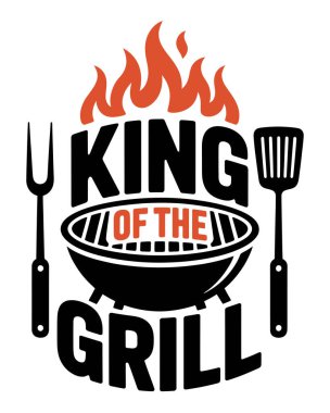 BBQ Tişört Tasarım Vektörü, Vektör Tişört Tasarım Şablonu