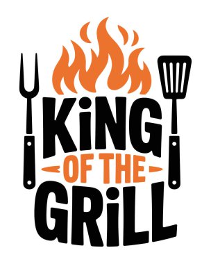 BBQ Tişört Tasarım Vektörü, Vektör Tişört Tasarım Şablonu