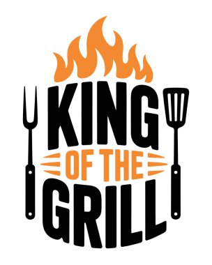 BBQ Tişört Tasarım Vektörü, Vektör Tişört Tasarım Şablonu