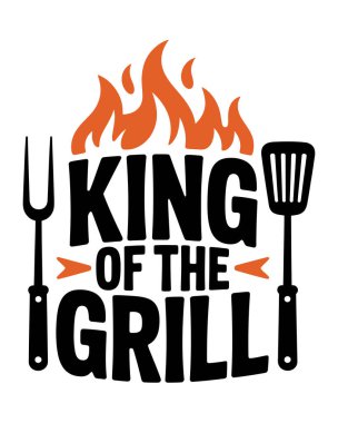 BBQ Tişört Tasarım Vektörü, Vektör Tişört Tasarım Şablonu