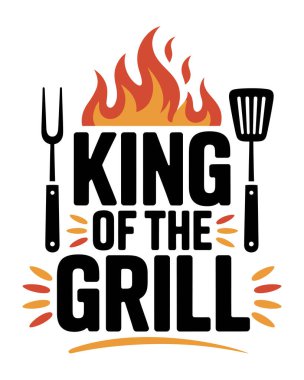 BBQ Tişört Tasarım Vektörü, Vektör Tişört Tasarım Şablonu