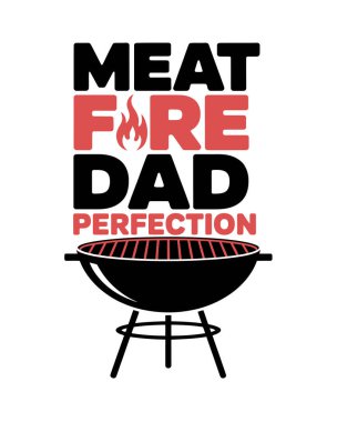 BBQ Tişört Tasarım Vektörü, Vektör Tişört Tasarım Şablonu