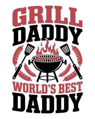 BBQ T-Shirt Tasarım Vektörü, Vektör Tişört Tasarımı Şablonu, Berbicue Izgara Tişört Tasarımı Tasarımı