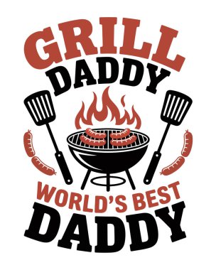 BBQ T-Shirt Tasarım Vektörü, Vektör Tişört Tasarımı Şablonu, Berbicue Izgara Tişört Tasarımı Tasarımı