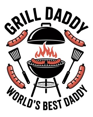 BBQ T-Shirt Tasarım Vektörü, Vektör Tişört Tasarımı Şablonu, Berbicue Izgara Tişört Tasarımı Tasarımı