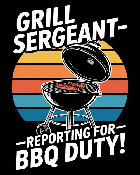 BBQ T-Shirt Tasarım Vektörü, Vektör Tişört Tasarımı Şablonu, Berbicue Izgara Tişört Tasarımı Tasarımı