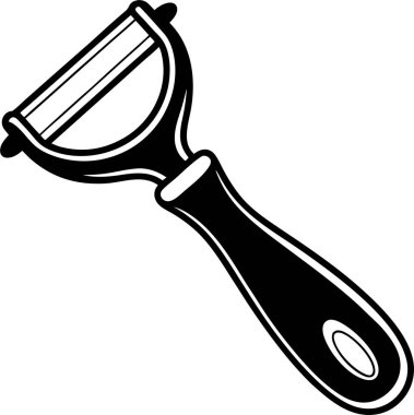 Beyaz arka planda basit bir polis silueti.