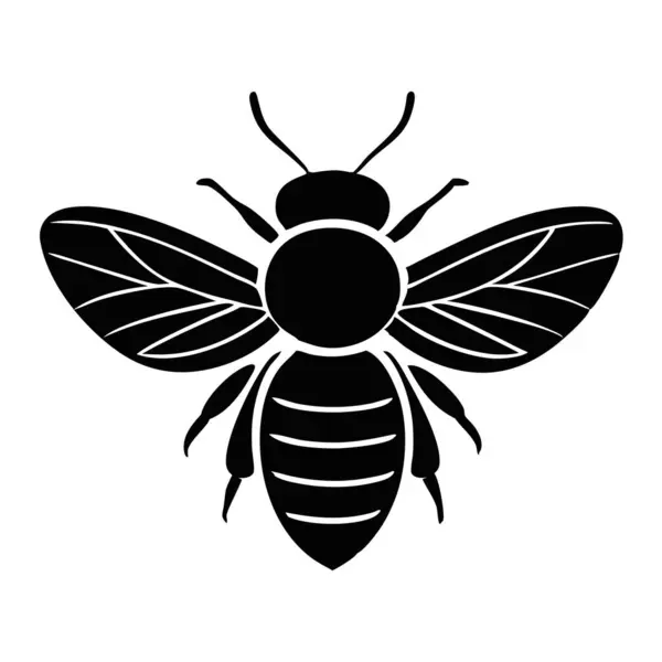 Beyaz arkaplandaki Arı Vektör Sanatı & İllüstrasyonu