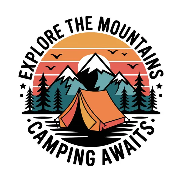 Açık havada Vektör T-Shirt Tasarım Sanatı & İllüstrasyonu