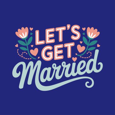 Gelin ve Damat Vektörü T-Shirt Tasarım Sanatı & Çizimi