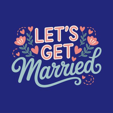 Gelin ve Damat Vektörü T-Shirt Tasarım Sanatı & Çizimi