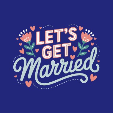 Gelin ve Damat Vektörü T-Shirt Tasarım Sanatı & Çizimi