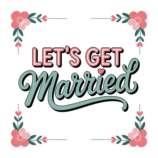 Gelin ve Damat Vektörü T-Shirt Tasarım Sanatı & Çizimi