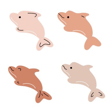 Tapılası Yunus Resimleri- 124; Şirin El Çizimleri- 124; Yaratıcı Projeler İçin - 124; Minimalist Tasarım