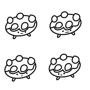 Tatlı Çörek İkramları: Her Olay İçin Güzel Çizgili Sanat Donutları