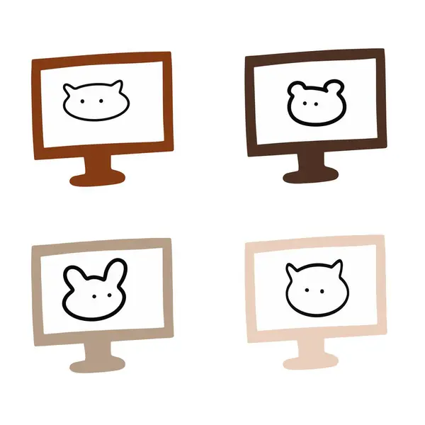 Şirin TV Vektörleri (124; Eğlence: 124; 4 Vektör: 124; Minimalist
