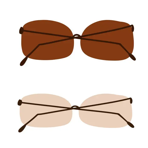 Şirin Gözlük Vektörleri (124; 2 Vektör (124; Minimalist)