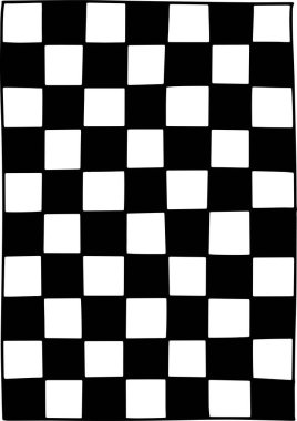 Izgara Kağıt Dekoru: 124; Kırtasiye ve Tasarım Projeleri için Minimalist Doodle Vektörü