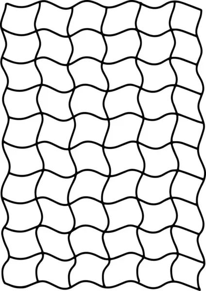 Izgara Kağıt Dekoru: 124; Kırtasiye ve Tasarım Projeleri için Minimalist Doodle Vektörü