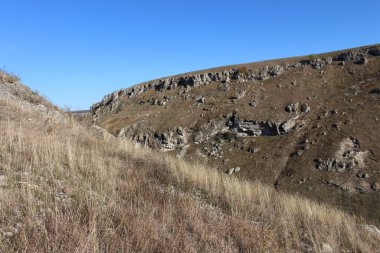 Dağların güzel manzarası