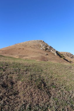 İsrail 'in kuzeyindeki Kudüs' ün kalıntıları.