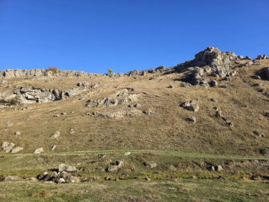 Dağların güzel manzarası