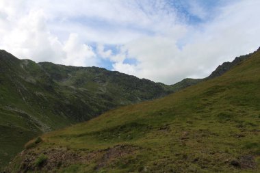 Dağların güzel manzarası