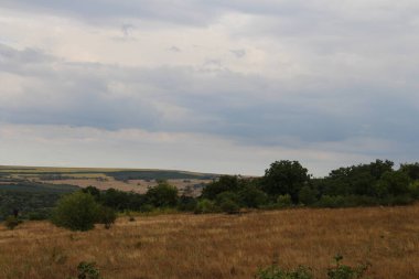 Ukrayna 'daki Karpat Dağlarının manzarası