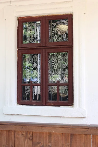 window with shutters and shutters