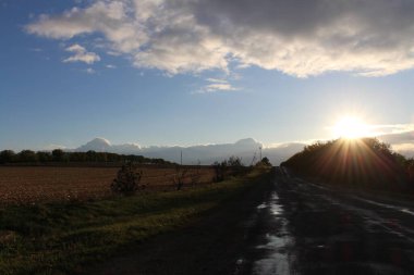 Kırsal manzarası çok güzel.
