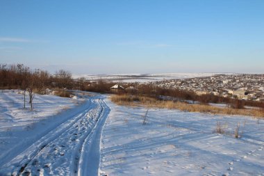 winter landscape, nature, travel