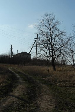 Çernobil'de terk edilmiş köy